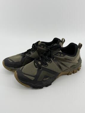 Green hiking shoes, Merrell MQM Flex (8.5)